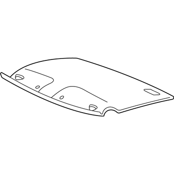 GM 15767399 Panel Assembly, Headlining Trim *Graphite