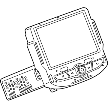 Chevy 42532849 Radio