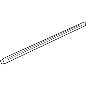 GM 22756712 Molding Assembly, Front Side Door *Service Primer