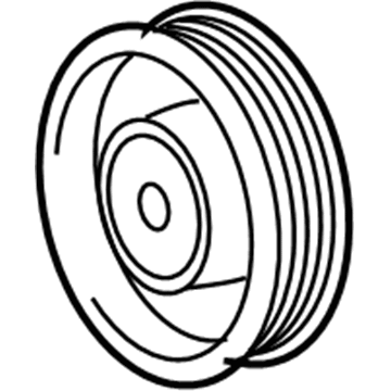 Pontiac 19185216 Idler Pulley