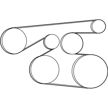 Pontiac 19185230 Serpentine Belt