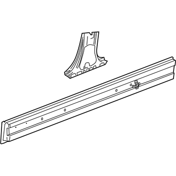 Cadillac 23242337 Inner Rocker