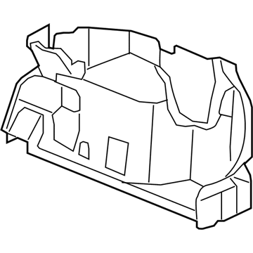 Chevy 20758509 Wheelhouse Trim