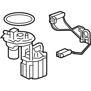 2018 Chevy Cruze Fuel Pump - 13596755