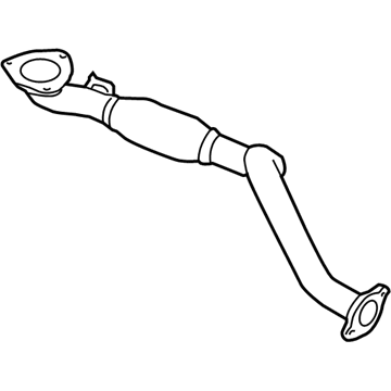 GM 96837651 Exhaust Front Pipe