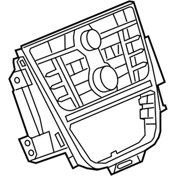 Buick 13458537 Control Panel