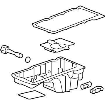 GMC 12640747 Oil Pan