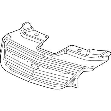 GM 15247431 Grille, Radiator