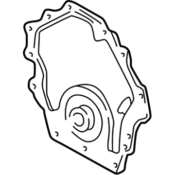 Pontiac 12576050 Timing Cover