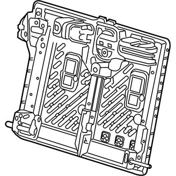 Cadillac 13531274 Seat Back Frame