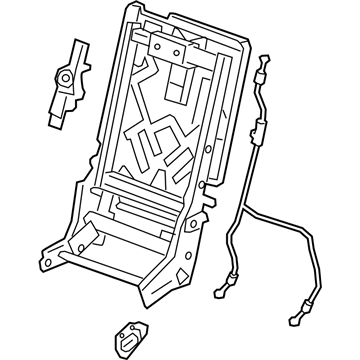 Cadillac 84624136 Seat Back Frame