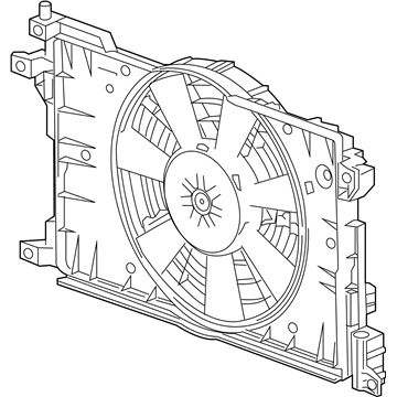 GM 22960941 Fan Assembly, Engine Cooler