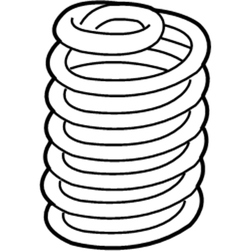 Cadillac 25783732 Coil Spring