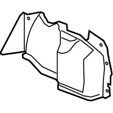 GM 20758608 Trim Assembly, Rear Compartment Side *Block Diamond