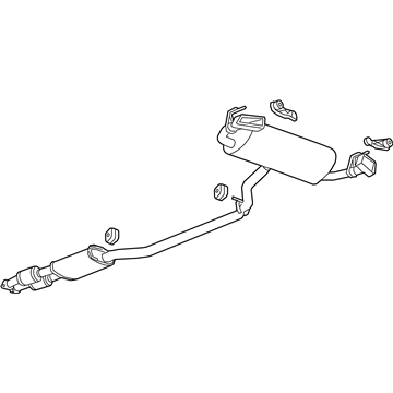 Cadillac 86822576 Muffler & Pipe