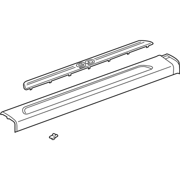 Pontiac 15839159 Carpet Retainer