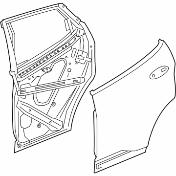 Chevy 42790975 Door Shell