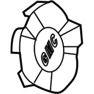 GMC 9593389 Hub Cap