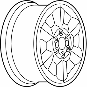 2003 GMC Envoy XL Spare Wheel - 9595182