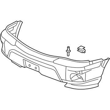 2006 Buick Rendezvous Bumper - 12335515