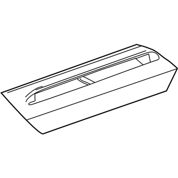 GM 22765875 Molding, Rear Window Upper Reveal *Service Primer