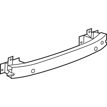 GM 23164201 Bar Assembly, Rear Bumper Imp