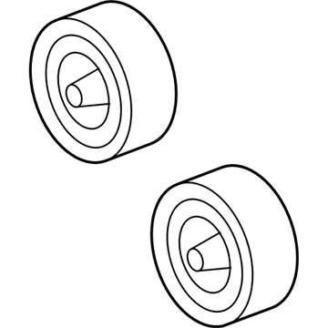 Chevy 12611935 Idler Pulley