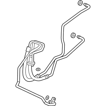 GM 94514633 Transmission Fluid Cooler Inlet & Outlet Pipe Assembly