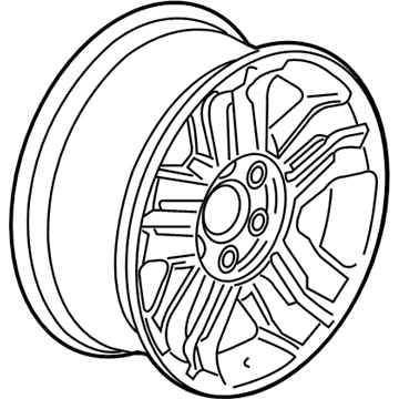 Chevy 9598055 Wheel, Alloy