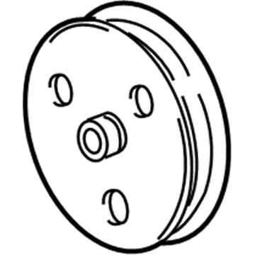 Pontiac 92066356 Pulley