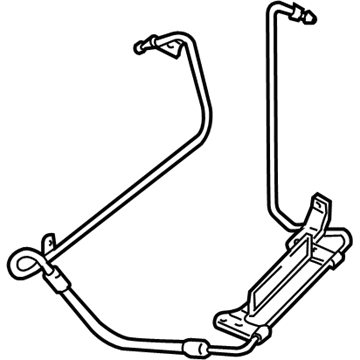 GM 92161581 Hose Assembly, P/S Gear Inlet