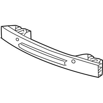 GM 25878220 Bar Assembly, Rear Bumper Imp