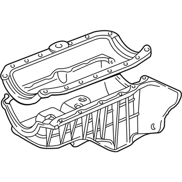 Chevy 93800961 Oil Pan