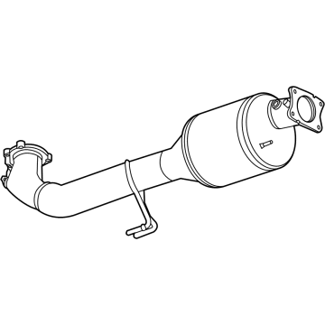 2023 Chevy Silverado 3500 HD Catalytic Converter - 84341182