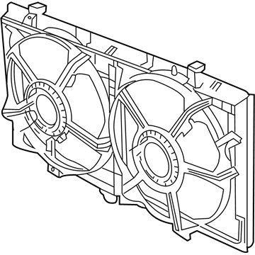 Pontiac 92191943 Fan Shroud