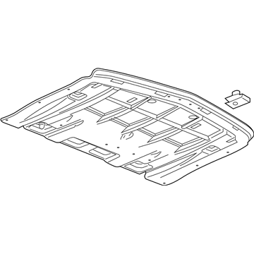 GM 84142145 Stiffener Assembly, Front Bumper Fascia Lower