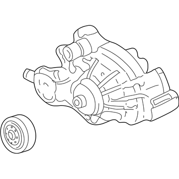 Chevy 89018166 Water Pump