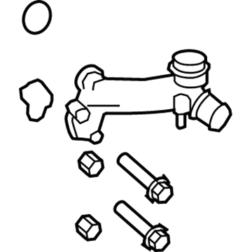 GM 92275941 Outlet Assembly, Water