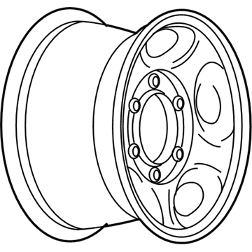 2023 Chevy Express 2500 Spare Wheel - 9595398