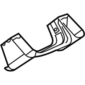 GM 15219019 Bracket Assembly, Instrument Panel Driver Knee Bolster