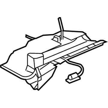 GM 10342407 Panel Assembly, Instrument Panel Insulator *Shale