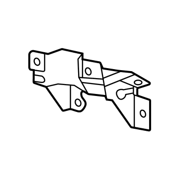 GM 84772430 Bracket, Hood Frt Bpr