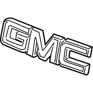 GMC 22764298 Emblem