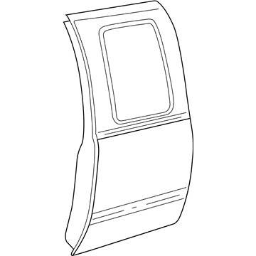 GM 89024759 Door Asm,Rear Side