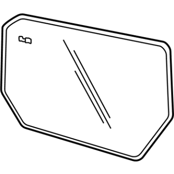 GMC 87845739 Mirror Glass