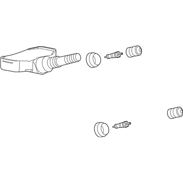 GM 13598775 Sensor Assembly, Tire Pressure Indicator