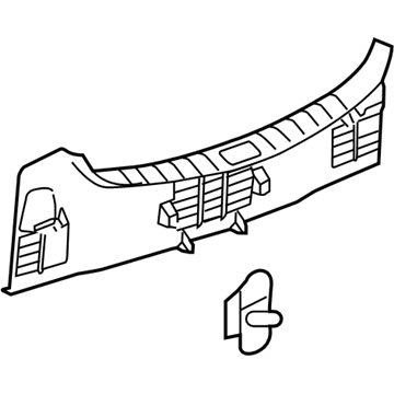 Buick 26209270 Rear Panel Trim