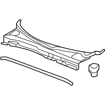 GM 22855965 Panel Assembly, Air Inlet Grille