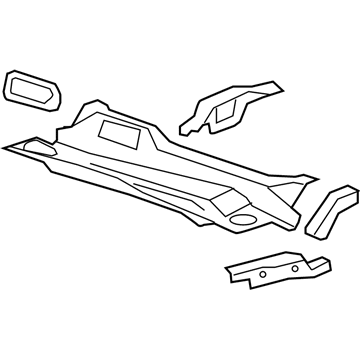 Chevy 20904835 Plenum Panel