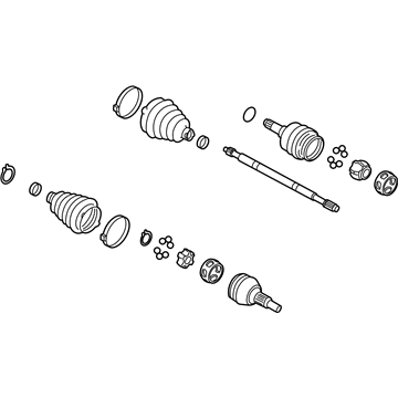 Chevy 23219922 Axle Shaft Assembly